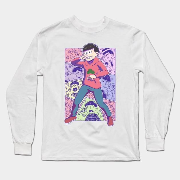 Osomatsu-san: Osomatsu Long Sleeve T-Shirt by yousachi